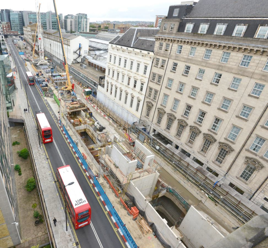 Disruption caused by Crossrail delays - Eastbourne Terrace